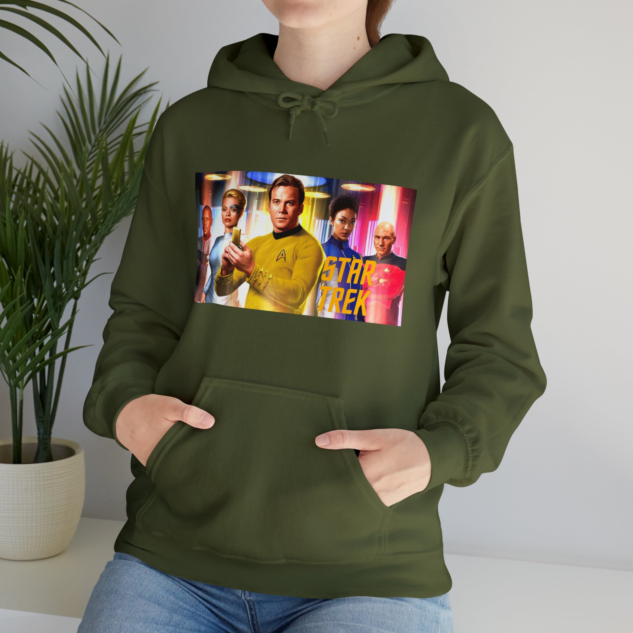 Star Trek- Unisex Heavy Blend™ Hooded Sweatshirt - Creations by Chris and Carlos